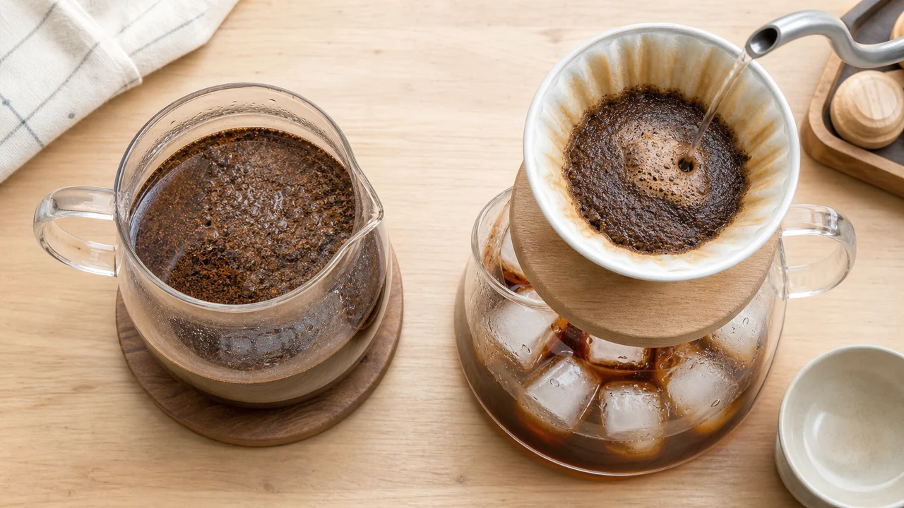 水出しと急冷式、2つのアイスコーヒーの淹れ方